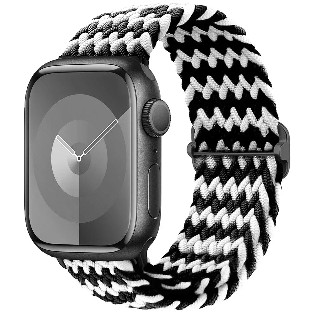 band for Apple Watch band Series 11 10 9 8 7 SE Ultra 3 49mm 46mm 42mm 44mm 45mm 40mm Braided band correa Apple Watch accessories