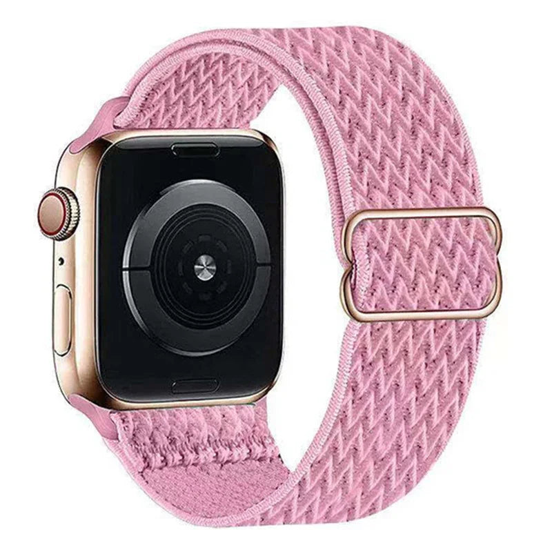 Stretchy Nylon band for Apple Watch Ultra 3 band 40mm 41mm 42mm 44mm 45mm 49mm 46mm Elastic band Apple Watch 11 10 9 8 SE 7 6 5