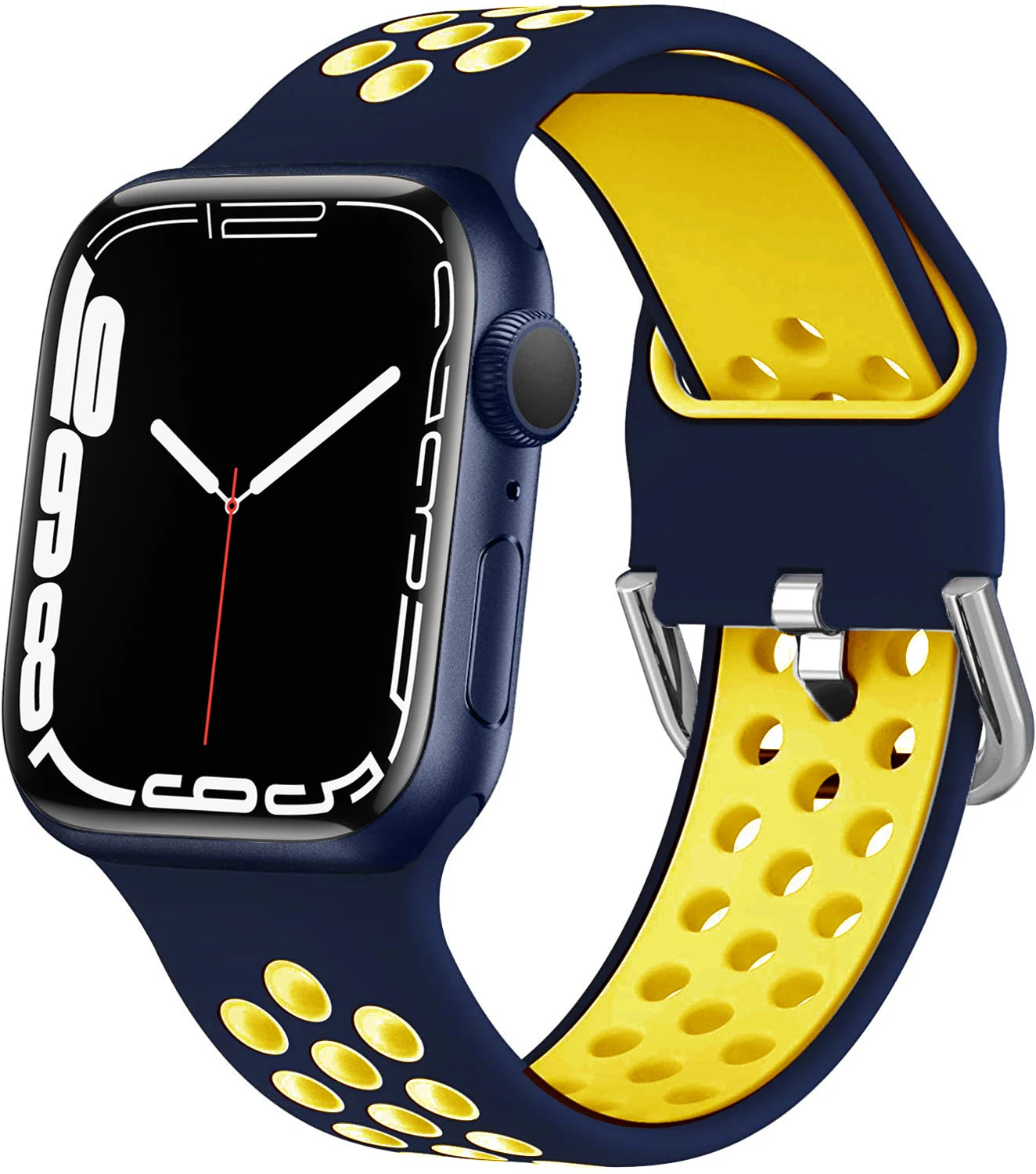 Silicone band For Apple Watch band 44mm 40mm 45mm 49mm 41mm 38mm 42mm 44mm band Apple Watch Ultra 2 Series 7 3 4 5 6 SE 8 Bands