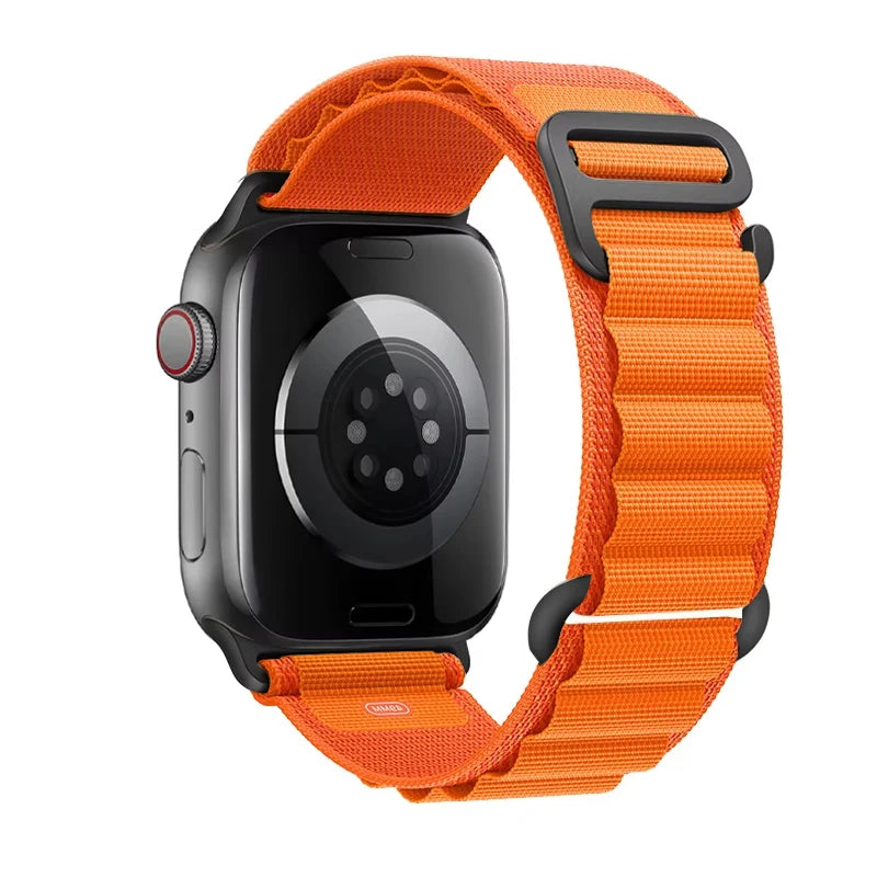 bands for Apple Watch Ultra 3 band 49mm 45mm 46mm 42mm 44mm 41mm 40mm Nylon Alpine band correa Apple Watch Series 11 10 9 8 7 6 SE