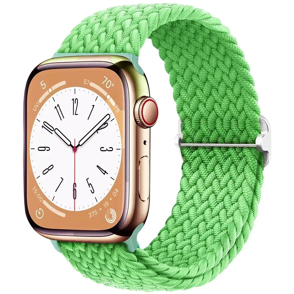 band for Apple Watch band Series 11 10 9 8 7 SE Ultra 3 49mm 46mm 42mm 44mm 45mm 40mm Braided band correa Apple Watch accessories