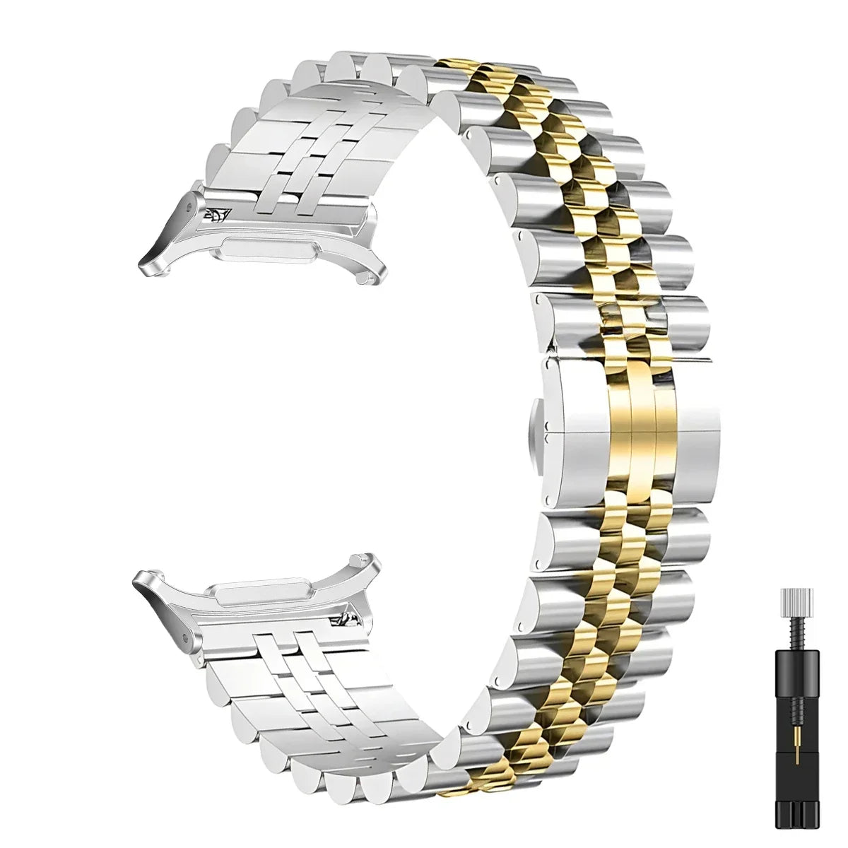 Five Baht Metal Band for Samsung Galaxy Watch Ultra 47mm Comfortable Bracelet For Galaxy Watch Watch 8/Classic 46/44/40mm Correa