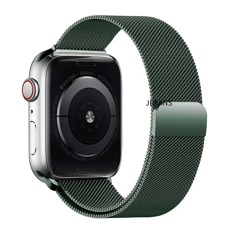 Milanese Loop for Apple Watch band 10 46mm 45mm 44mm 40mm 41mm 42mm 38mm 44mm band Ultra 2 49mm Apple Watch Series 9 8 7 6 SE 5 4 3