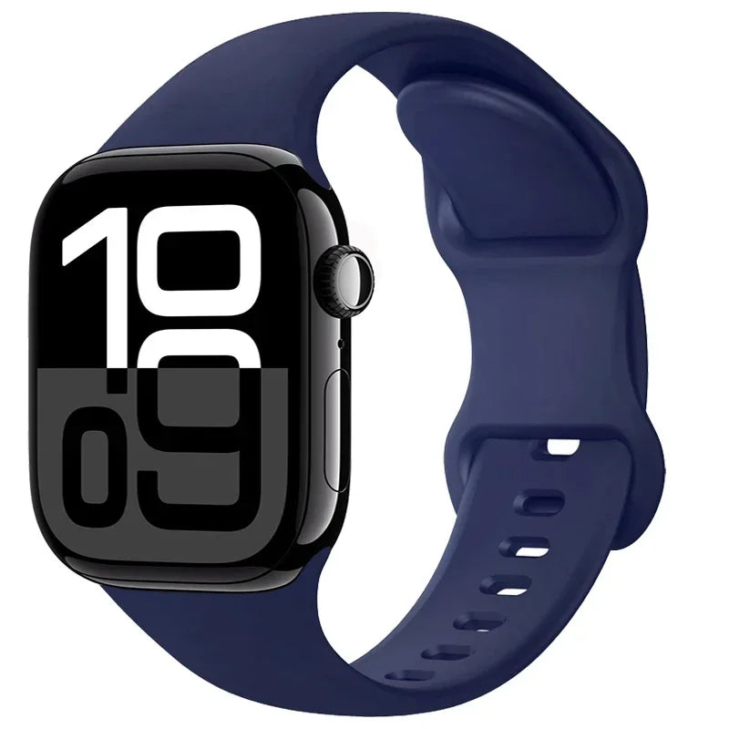 Flash Silicone band For Apple Watch 10 9 8 7 Ultra 2 49mm 46mm 45mm 42mm 41mm band Wristband Apple Watch 6 5 4 SE 44mm 40mm Belt