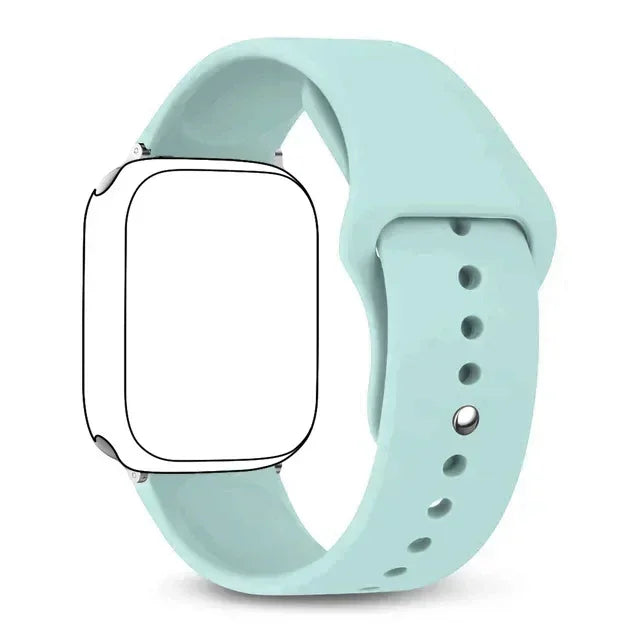 Silicone band For Apple Watch band 46mm 42mm 45mm 44mm 49mm 41mm 40mm 38mm band Apple Watch Series 10 9 8 Ultra 7 SE 3 4 6 Band