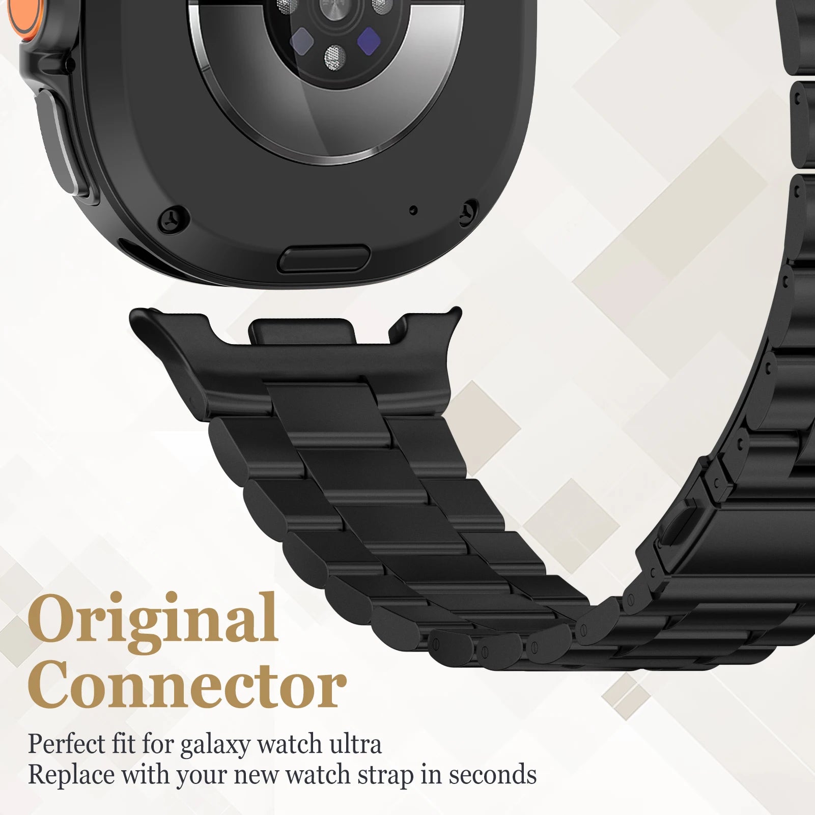 Stainless Steel Strap For Samsung Galaxy Watch 8 classic 46mm Metal Watchband Bracelet Correa For Samsung Watch 8 40mm 44mm band