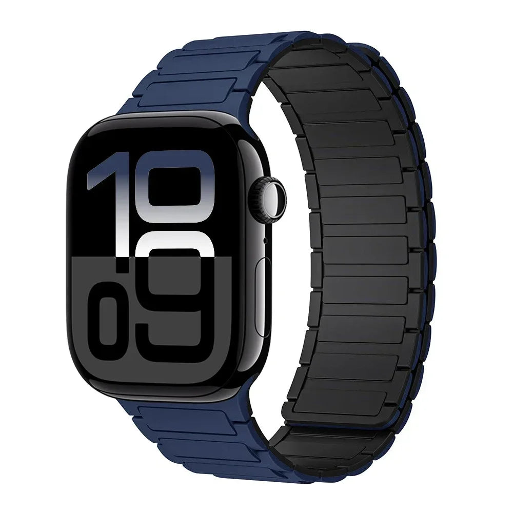 Magnetic Silicone band for Apple Watch band Ultra3 2 49mm band Apple Watch 11 10 46mm 42mm 9 8 7 6 5 SE 45mm 41mm 44mm 40mm Belt