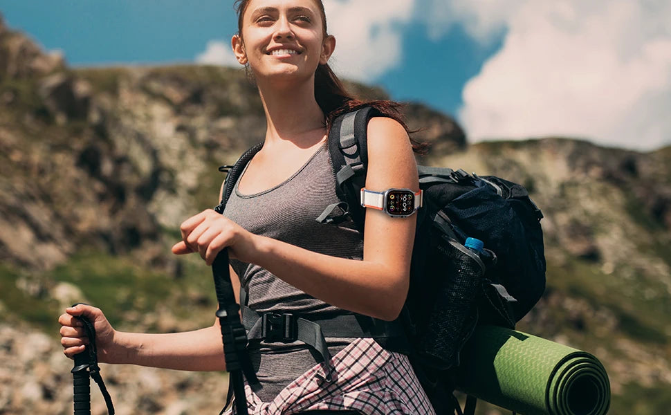 Trail Loop For Apple Watch band Ultra 2 49mm 44mm 40mm 41mm 45mm 38mm Nylon Armband Ankle band Apple Watch Series 9876 SE S10 42mm 46mm