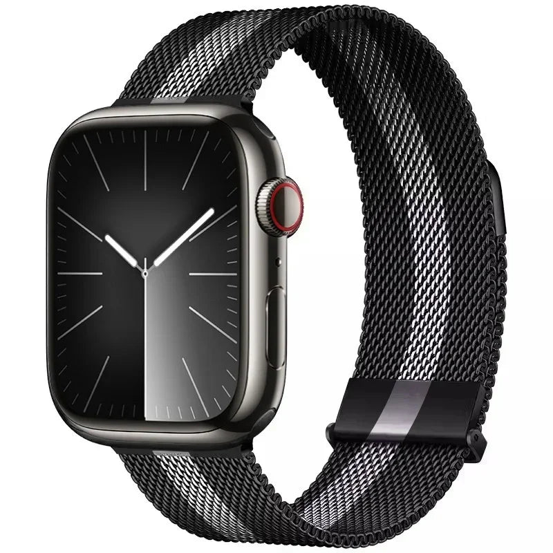 Metal Milanese band For Apple Watch Ultra 2 49mm 11 10 9 8 7 Magnetic band Apple Watch 6 5 SE 46mm 45mm 41mm 44mm 40mm 42mm
