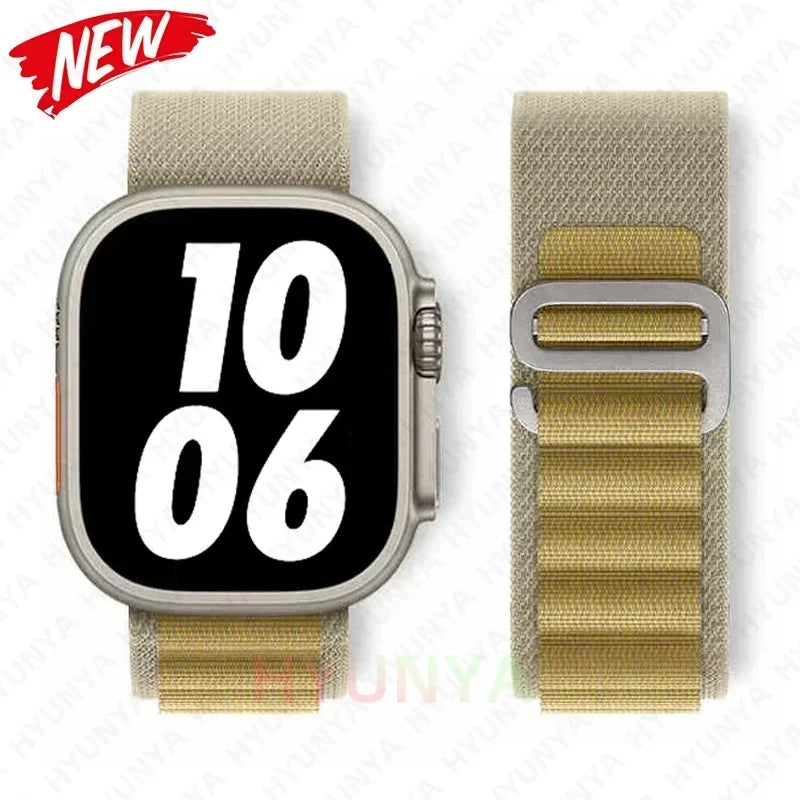 Alpine band for Apple Watch band Series 10 9 8 7 SE Ultra 2 41mm 42mm 45mm 46mm 49mm 40mm 44mm Apple Watch Correa watch band