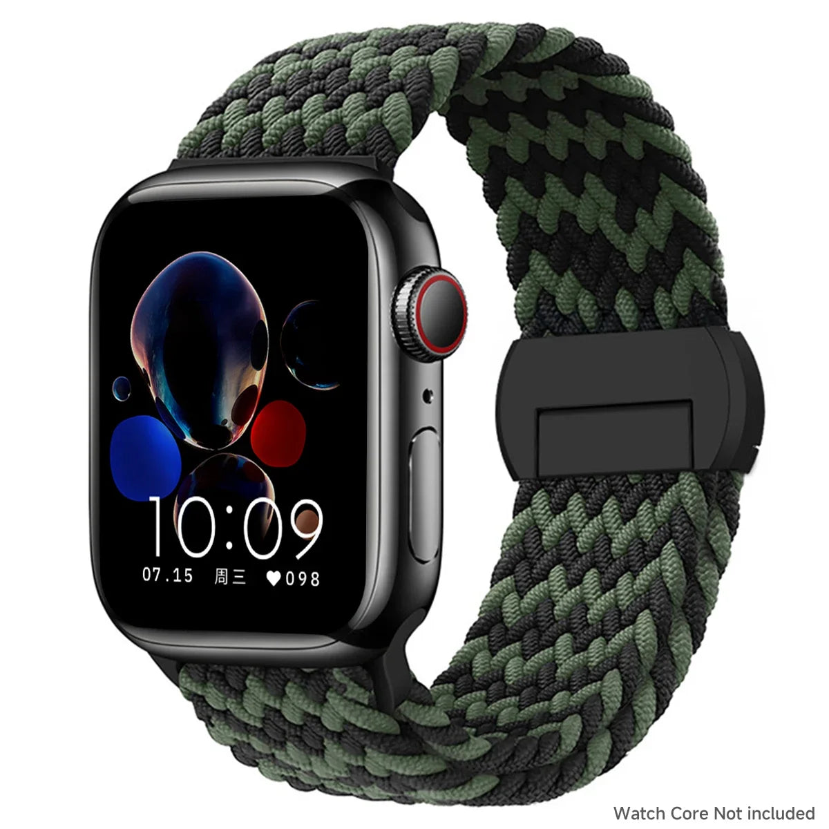 Braided band For Apple Watch band 44mm 40mm 45mm 49mm 41mm 38mm buckle band Apple Watch Series SE 10 9 8 7 6 Ultra 2 Magnetic Band
