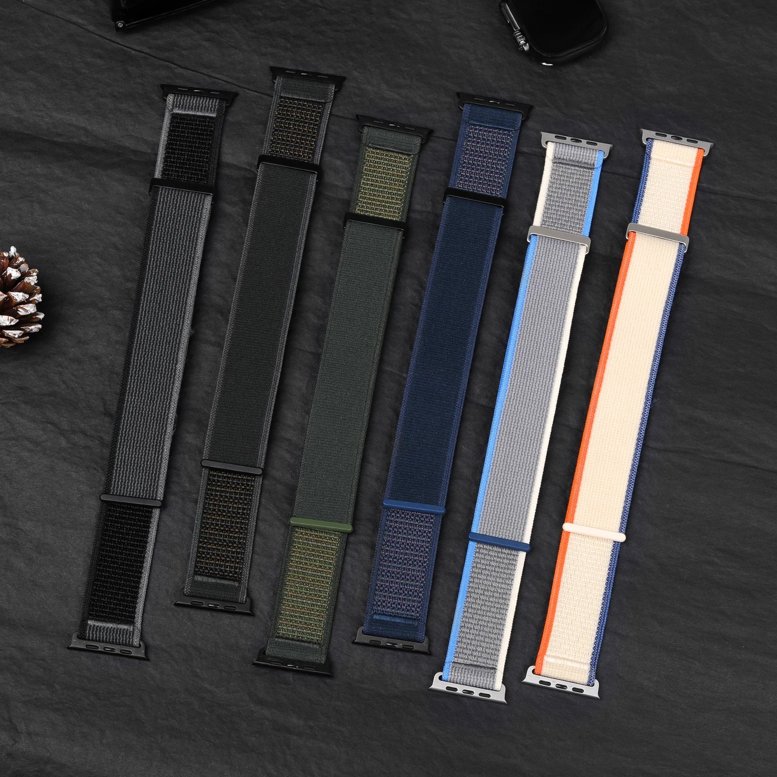 Trail Loop For Apple Watch band Ultra 2 49mm 44mm 40mm 41mm 45mm 38mm Nylon Armband Ankle band Apple Watch Series 9876 SE S10 42mm 46mm