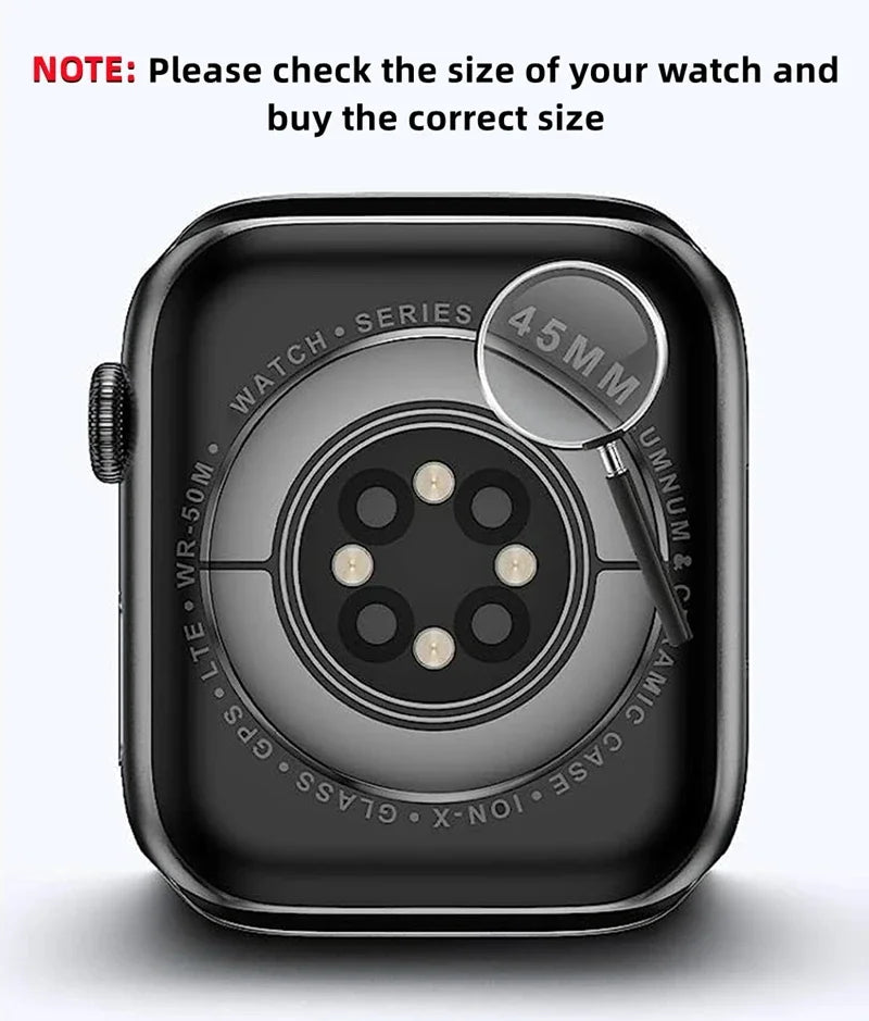 Luxury Fashion band for Apple Watch band 46mm Ultra 49mm 45mm 44mm 42mm 41mm 40mm 38mm metal Buckle band Apple Watch Series 11 10 9 8 7 6 ba