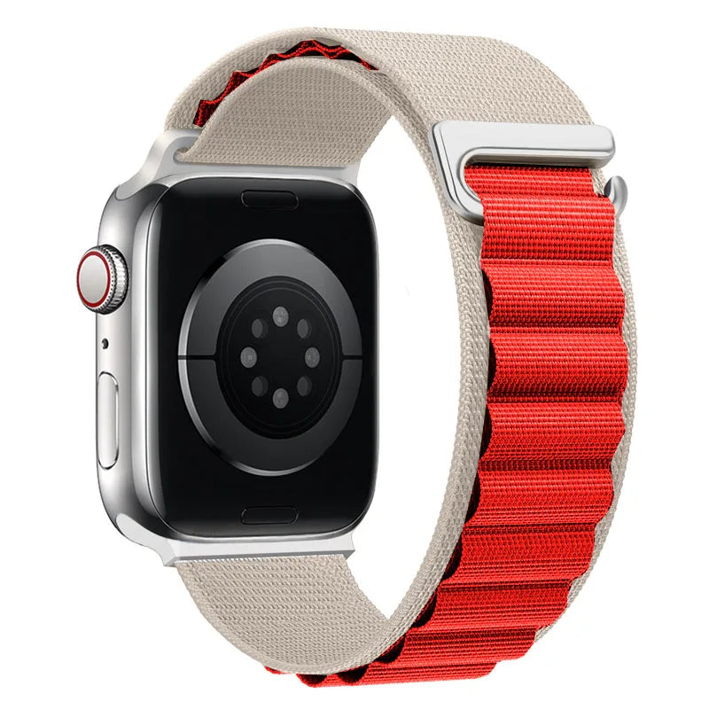 Alpine loop For Apple Watch band 44mm 49mm 45mm 40mm 41mm 42mm 38mm band correa Apple Watch Series 7 6 5 3 SE 8 Ultra 2 49mm band