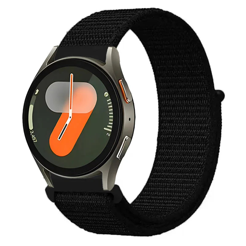 20mm 22mm Nylon Strap for Samsung Galaxy Watch 7/6/5/4 Huawei Watch 5/GT5/4/3 Pro 46mm Breathable Band for Garmin 970 965 955 55