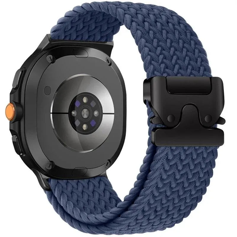 Parachute Buckle Elastic Nylon Strap for Samsung Galaxy Watch 8 40/44mm Luxury Band for Galaxy 8 Classic 46mm Sport Bracelet