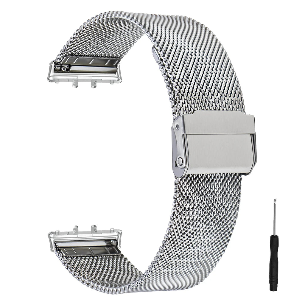 Metal Strap for Samsung Galaxy Watch Fit 3 Stainless Steel Bracelet Magnetic Milanese Loop Watchband for Galaxy Fit3 Accessories