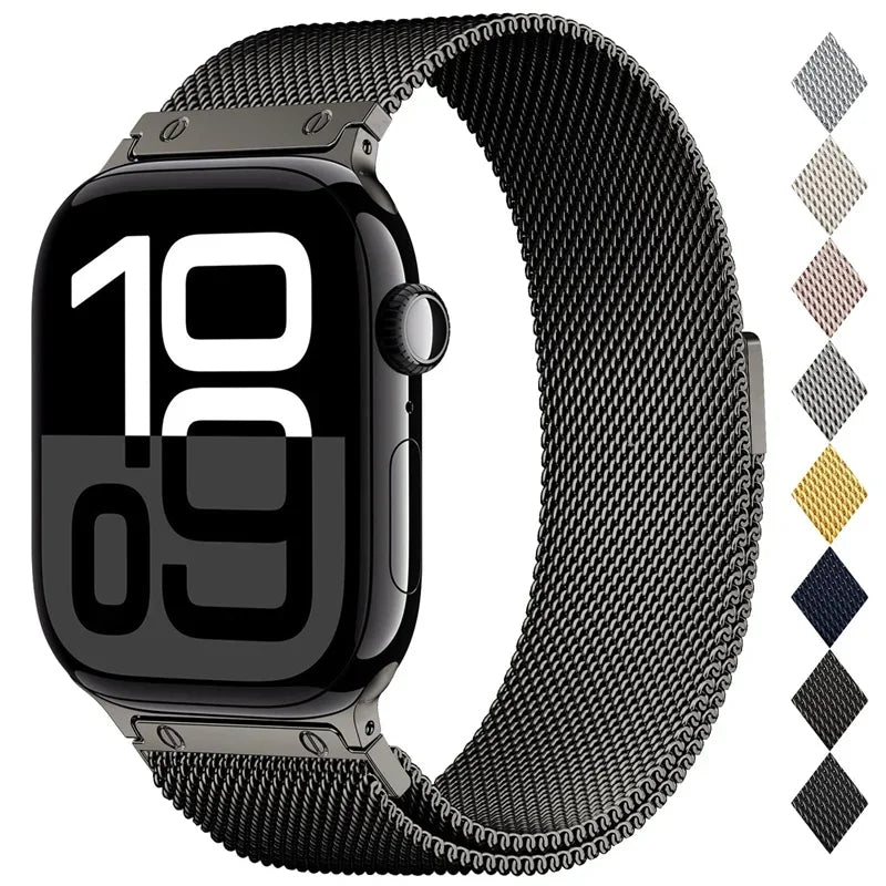 Milanese band For Apple Watch Ultra 2 49mm 46mm 45mm 41mm 38mm 42mm 44mm 40mm band For Apple Watch Series 10 5 SE 7 9 3 6 8 band