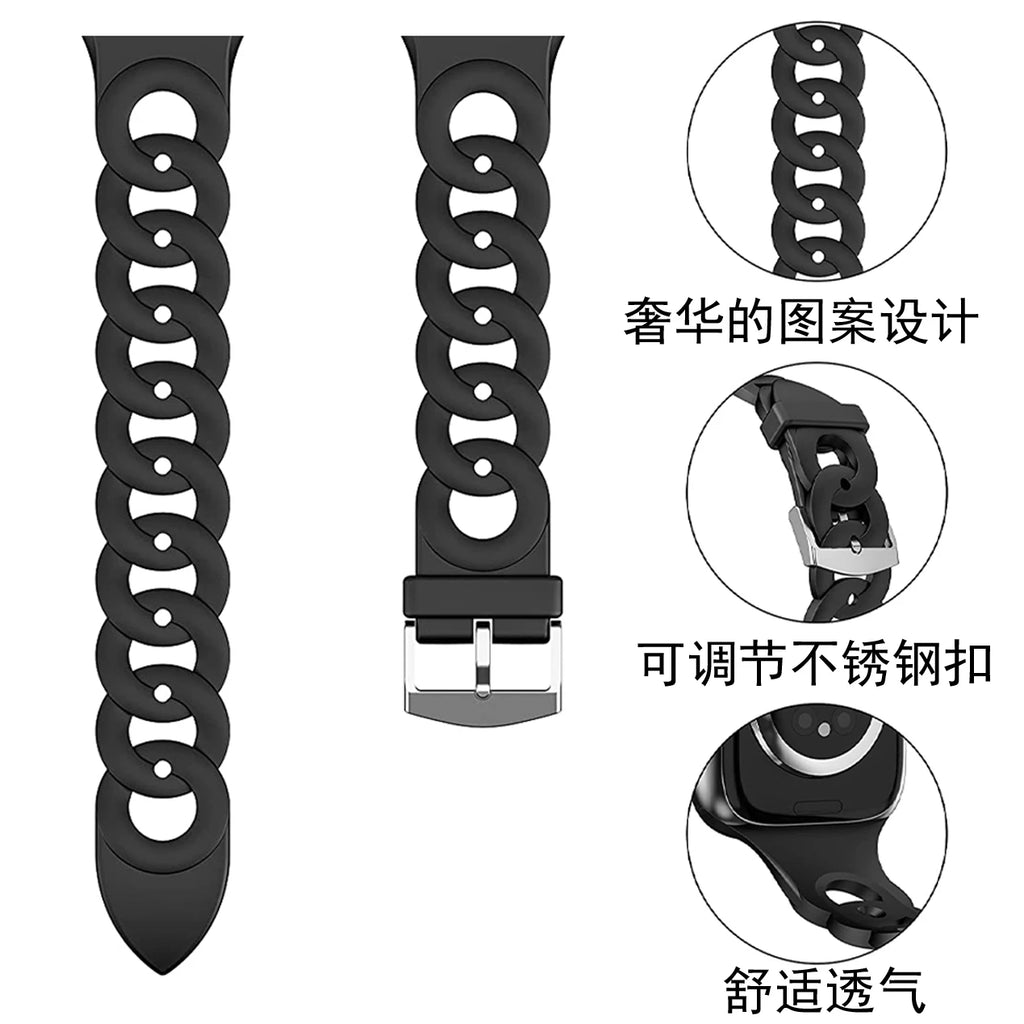 20mm 22mm Strap For Samsung Galaxy Watch 7 6 5 4/Amazfit Bip 6/Active 2/Balance 2/Huawei watch 5/GT 5/Redmi 5 Active/Lite band