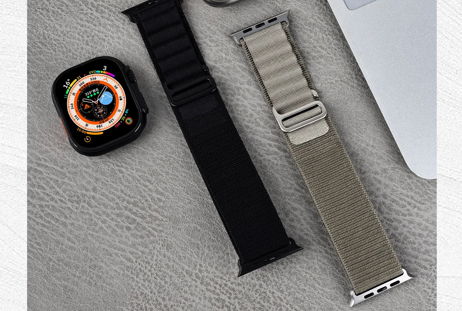 2025 New Suitable for Apple Watch High Quality Nylon band Alpine Loop For Watch Series 10 9 8 7 Ultra 2 band Apple Watch 49mm 46mm