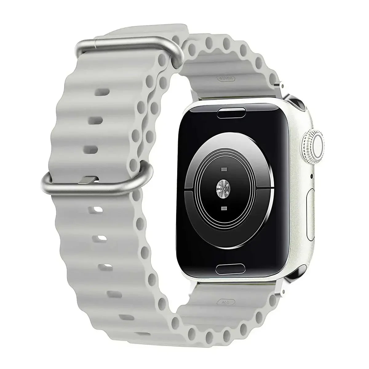 Silicone Ocean band for Apple Watch band Series Ultra 9 8 7 6 5 4 10 SE Apple Watch band 42mm 44mm 45mm 49mm 40mm 41mm 46mm band