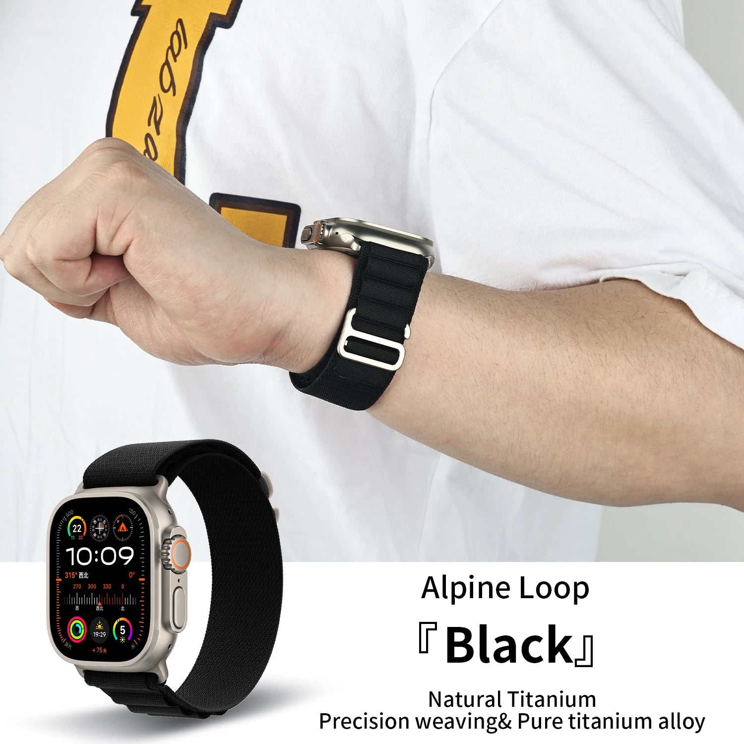 2025 New Suitable for Apple Watch High Quality Nylon band Alpine Loop For Watch Series 10 9 8 7 Ultra 2 band Apple Watch 49mm 46mm