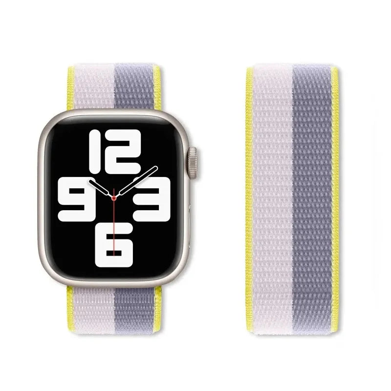 band For Apple Watch 11 band 10 8 9 7 6 5 SE Ultra 3 49mm 46mm Apple Watch 44mm 42mm 45mm 41mm 40mm Sport Loop band Correa wristband