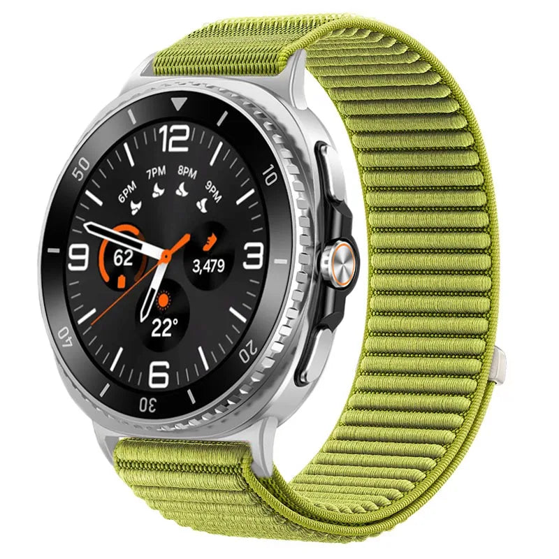 Nylon Loop Band for Samsung Galaxy Watch 8 Classic 46mm Official Original Bracelet Correa for Galaxy Watch 8 44 40mm Sport Strap