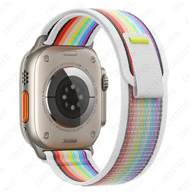 trail loop band For Apple Watch Ultra 2 49mm 44mm 40mm 41mm 42mm 38mm correa band Apple Watch Series 7 6 5 3 SE 8 9 45mm band