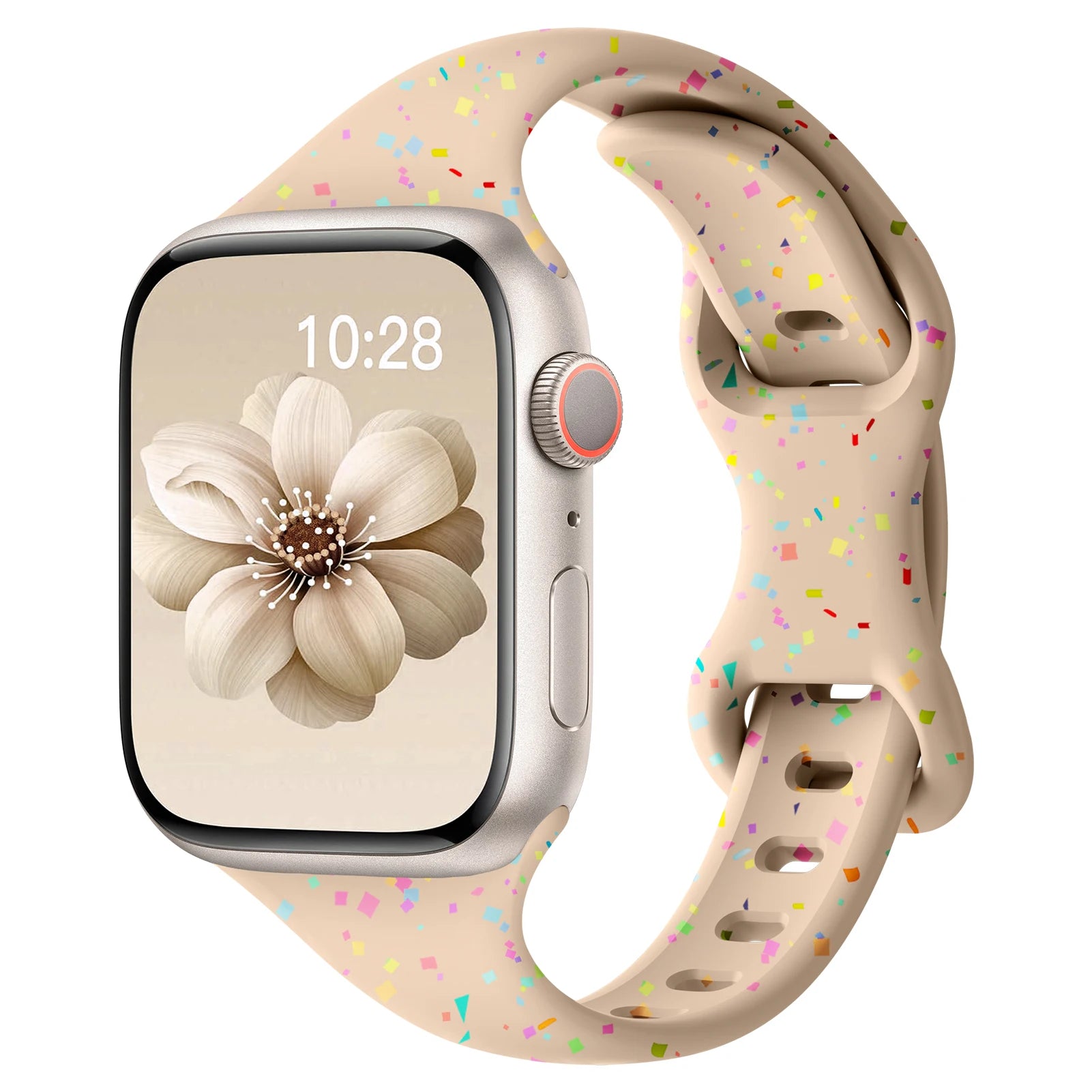 Slim Silicone band for Apple Watch band 40mm 41mm 45mm 44mm 38mm 49mm 42mm 46mm band Apple Watch Series 10 9 8 7 6 3 SE Ultra 2