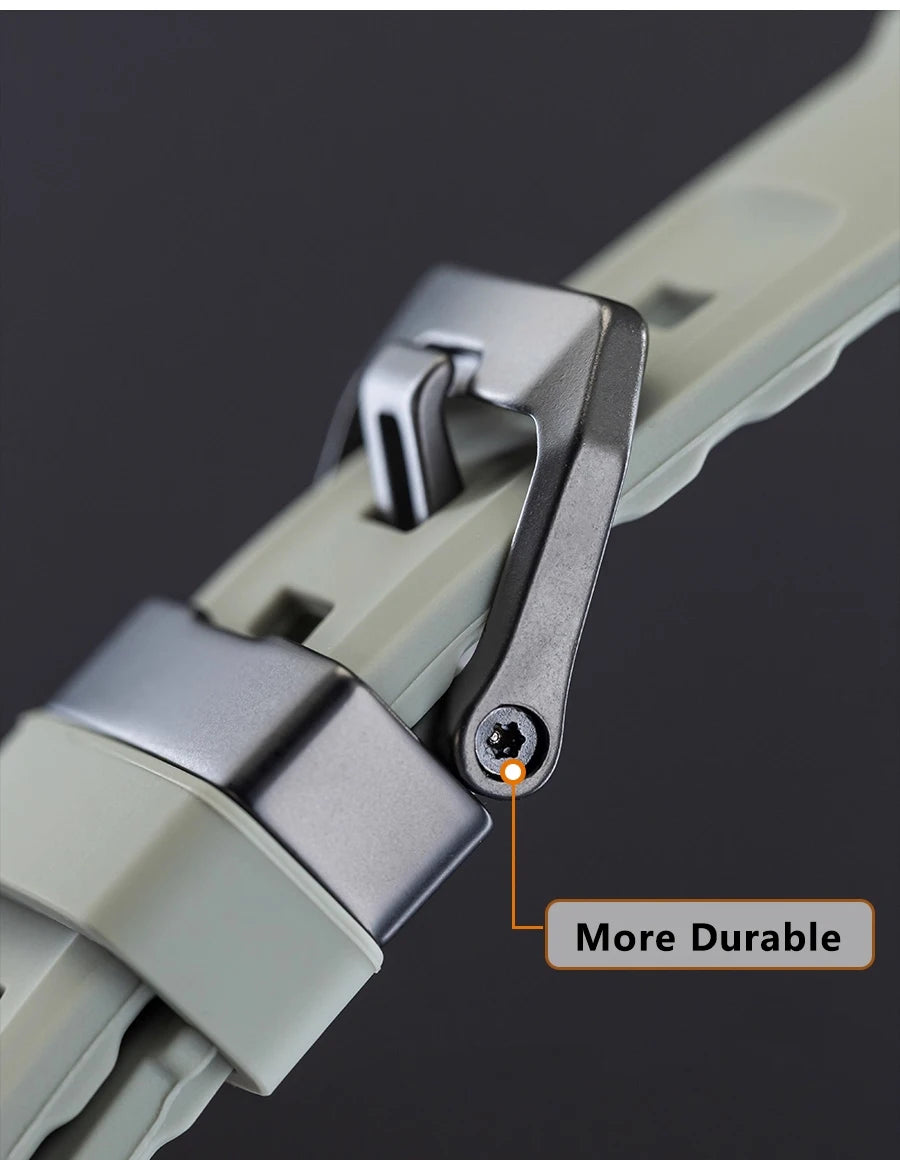 Single Tour band for Apple Watch Ultra 49mm band 44mm 45mm 46mm Men sport band Apple Watch Series 11 10 9 8 7 6 SE Luxury band