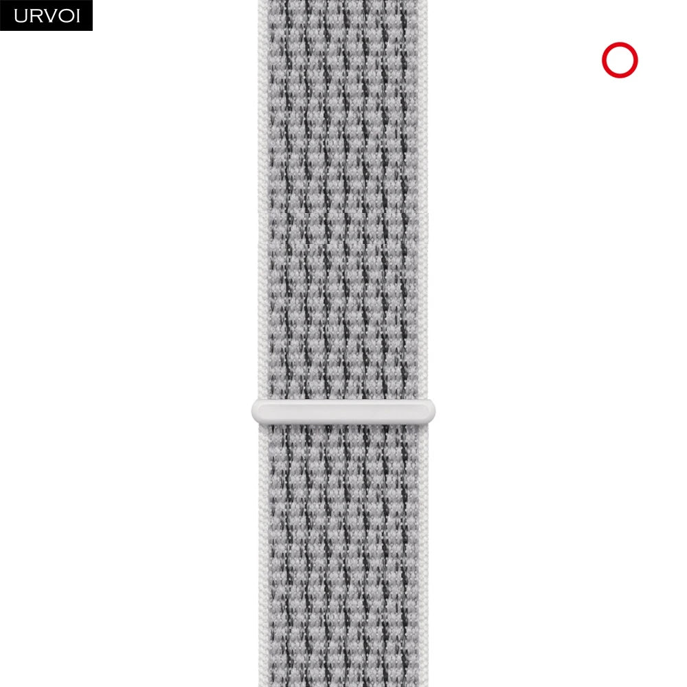 URVOI Sport Loop for Apple Watch Ultra 3 2 Series 11 10 9 8 SE3 Nylon loop for Apple Watch sport band 42mm 46mm breathabe hook fastener