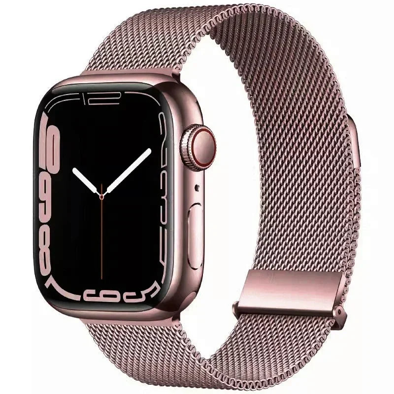 band For Apple Watch band 44mm 40mm 45mm 41mm 49mm 42mm 38mm correa milanese loop band Apple Watch Series 3 6 SE Ultra 2 7 8 9