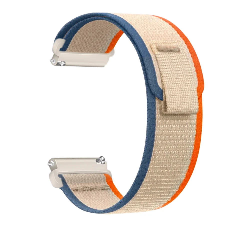 22mm 20mm Nylon Loop Strap for Samsung Galaxy Watch 7 6 5 4 3/Garmin 970 Bracelet Correa Band for Huawei Watch 5 GT5-4 Pro 46mm