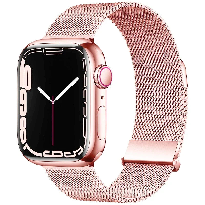 Milanese Loop for Apple Watch band 44mm 45mm 40mm 41mm 46mm 42mm pride band Apple Watch Series 10 9 8 7 6 SE 5 4 Ultra 2 49mm band