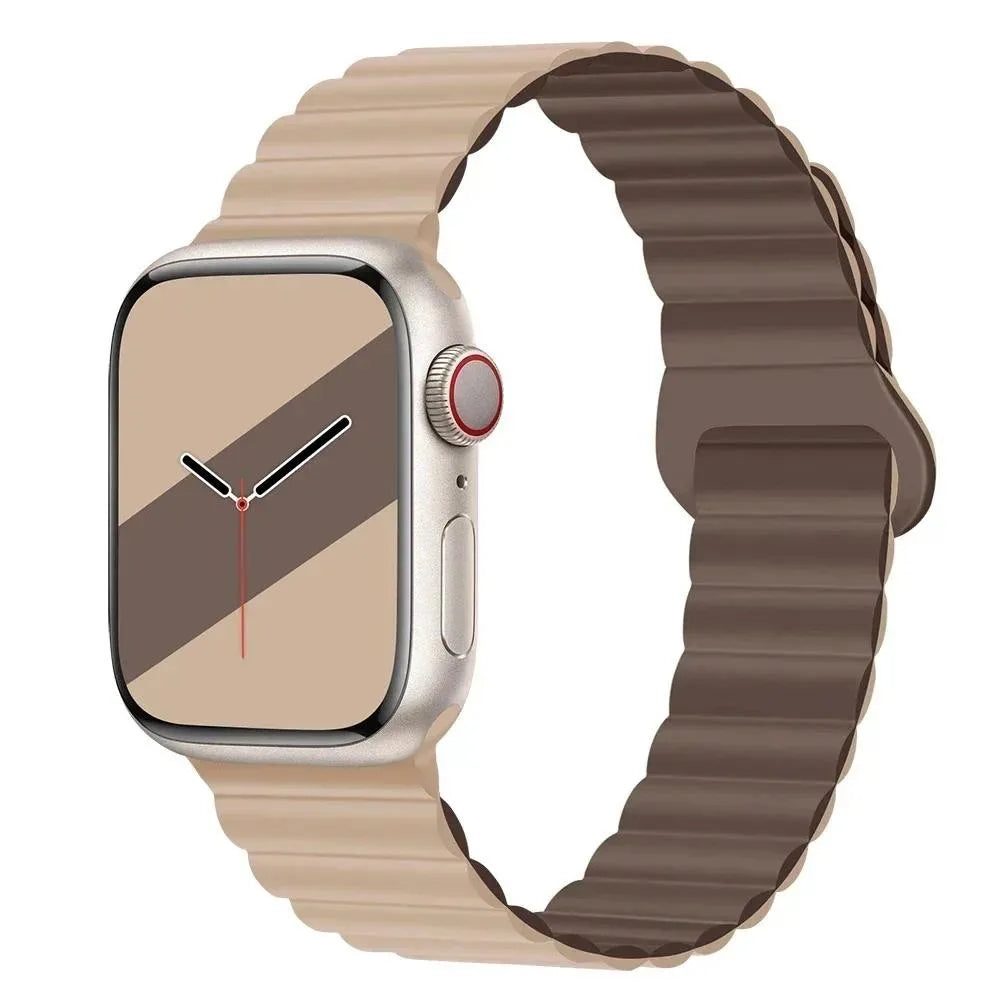 Magnetic band Silicone Sport band For Apple Watch 41mm 42mm 44mm 45mm 46mm 49mm Apple Watch Series 11 10 9 8 7 6 5 4se