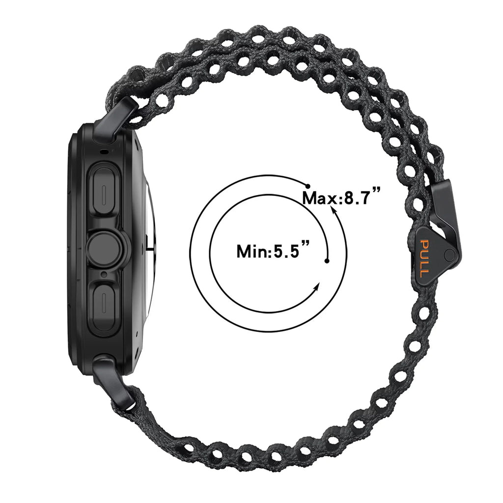 Original Trail Band for Samsung Galaxy Watch Ultra 2025 47mm Off-road Nylon Braided Wristband for Galaxy Watch 7 Ultra Bracelet