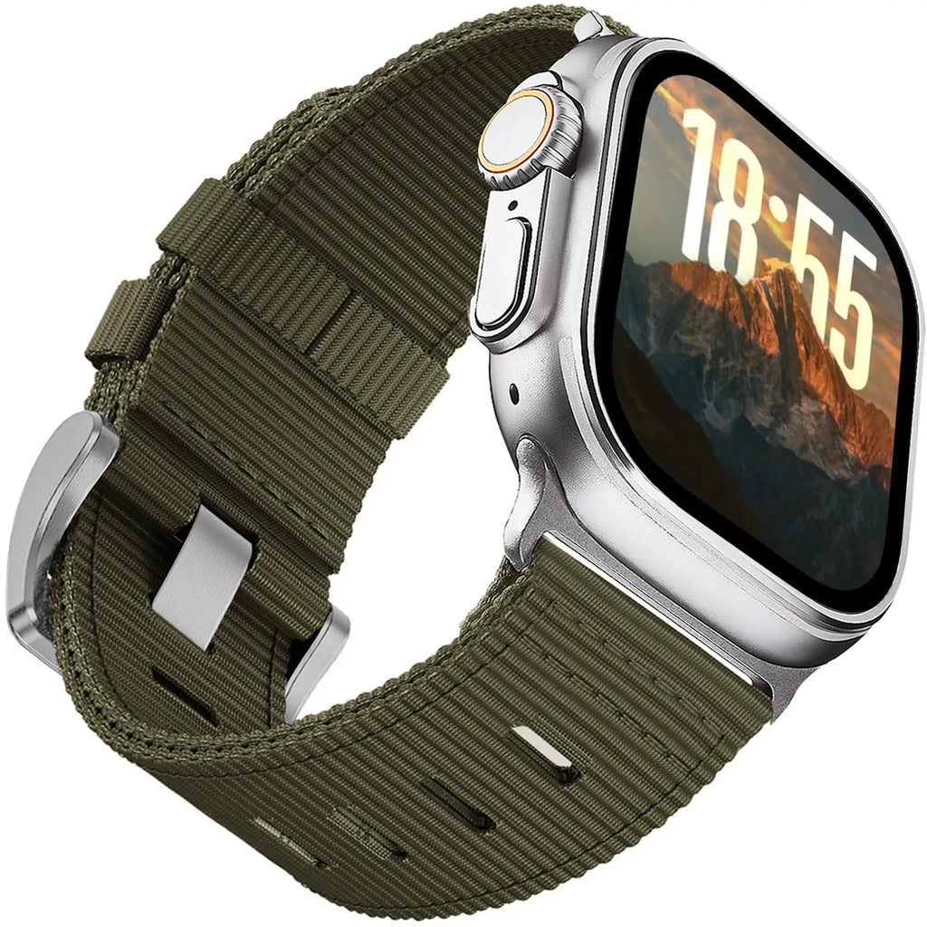 Sport Nylon band for Apple Watch Ultra 3 Ultra 2 49mm 10 46mm 9 8 7 45mm Nylon Wristband Apple Watch Series 6 5 4 SE2 44mm band