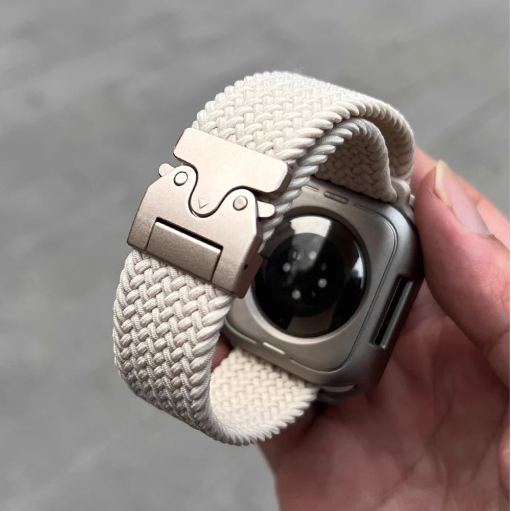 Parachute band for Apple Watch 10 band 46mm 42mm 45mm Ultra 49mm 44mm 41mm Braided band correa Apple Watch Series 9 8 SE 5 6 7