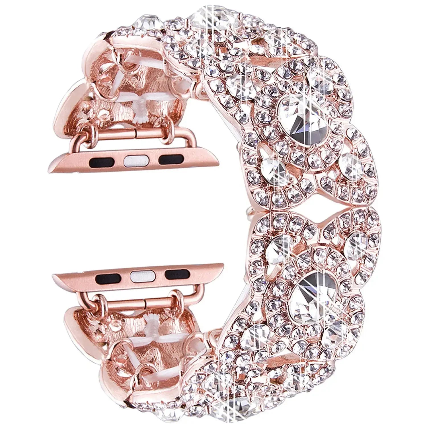 Bling band for Apple Watch Ultra 38mm 40mm 42mm 44mm 41mm 45mm 49mm Diamond metal Wristband Apple Watch Series 8 7 6 SE 5 4 3