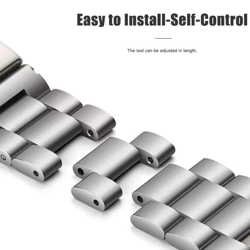 Stainless Steel band for Apple Watch band Ultra 2 49mm 46mm 45mm 41mm 44mm 42mm metal band Apple Watch Series 10 9 8 7 SE 6 5 4