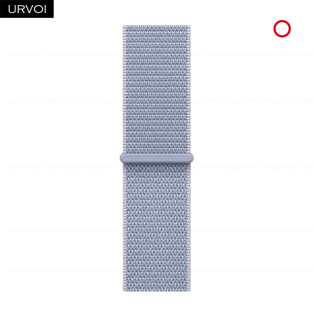 URVOI Sport Loop for Apple Watch Ultra 3 2 Series 11 10 9 8 SE3 Nylon loop for Apple Watch sport band 42mm 46mm breathabe hook fastener