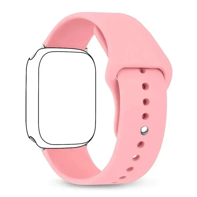 Silicone band For Apple Watch band 46mm 42mm 45mm 44mm 49mm 41mm 40mm 38mm band Apple Watch Series 10 9 8 Ultra 7 SE 3 4 6 Band