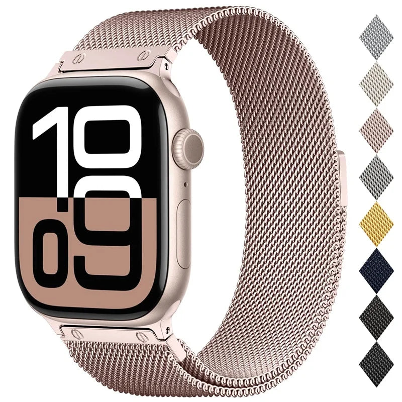 Milanese band For Apple Watch Ultra 2 49mm 46mm 45mm 41mm 38mm 42mm 44mm 40mm band For Apple Watch Series 10 5 SE 7 9 3 6 8 band