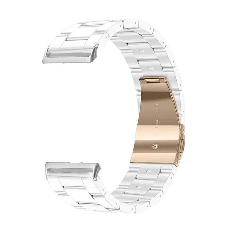 Resin Strap Compatible with Samsung Galaxy Fit3 Quick Release Men Women Bracelet for Galaxy Fit 3 Strap