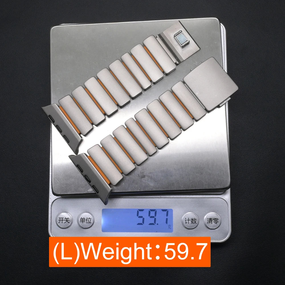 Titanium band for Apple Watch Ultra 3 2 band 49mm Series 11 10 46mm Magnetic band for Apple Watch 9 8 7 6 5 4 SE 3 44mm 45mm