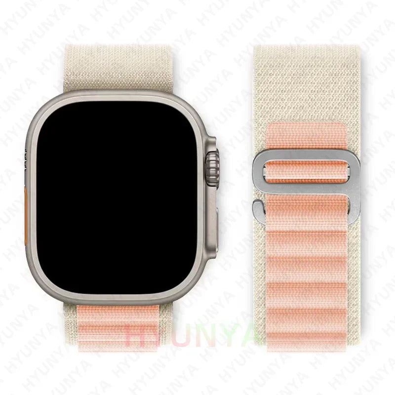 Alpine band for Apple Watch band Series 10 9 8 7 SE Ultra 2 41mm 42mm 45mm 46mm 49mm 40mm 44mm Apple Watch Correa watch band