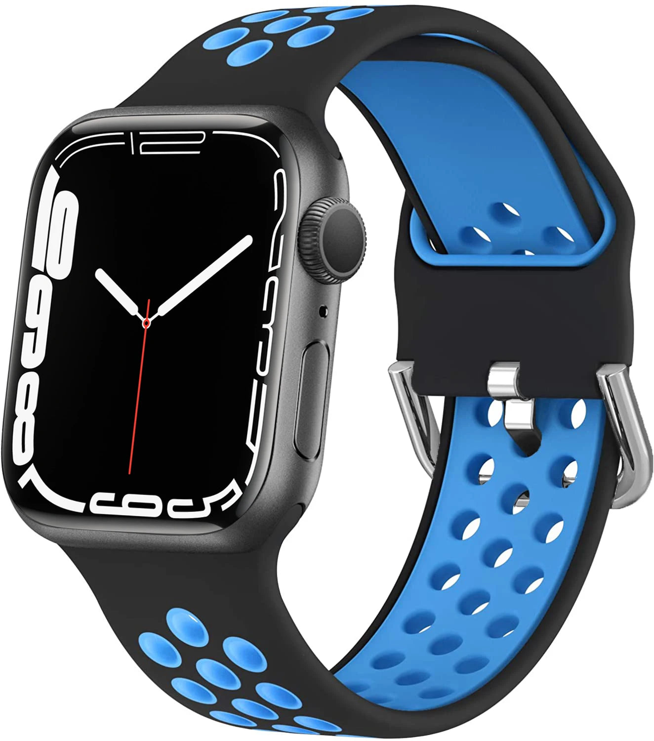 Silicone band For Apple Watch band 44mm 40mm 45mm 49mm 41mm 38mm 42mm 44mm band Apple Watch Ultra 2 Series 7 3 4 5 6 SE 8 Bands