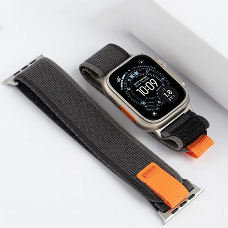 Trail Loop band for Apple Watch band 11 42mm 46mm 44mm 40mm 41mm 45mm Sport band Apple Watch Series 9 8 7 5 Se3 10 Ultra 3 2 49mm