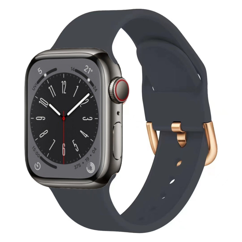 Silicone band for Apple Watch band 46mm 42mm 45mm 41mm 44mm 46mm band Wristband Apple Watch Series 10 9 8 7 6 5 SE Ultra 2 49mm